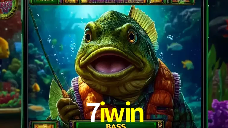 Personagem de peixe pescador do popular jogo de slot com tema de pescaria, uma das emocionantes opções de caça-níqueis para jogar e ganhar no cassino 7iwin.